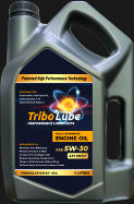 FORMULATION BY USA 4 LITRES ENGINEERED TO: Maximize Fuel Efficiency Minimize Friction & Wear Increase Part & Engine Life Reduce Operating Temperature Cling to Critical Areas without Drag Perform Under Extreme Pressure & Heat API SN/CF FULLY SYNTHETIC ENGINE OIL DESIGNED FOR: Carbureted, Fuel Injected, Turbocharged, and Supercharged Engines Patented High Performance Technology PERFORMANCE LUBRICANTS Tribo Lube