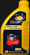 FORMULATION BY USA PERFORMANCE LUBRICANTS Tribo Lube mineral based         compresor oil 1  LITRE PERFORMANCE LUBRICANTS Tribo Lube
