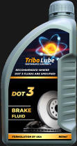 PERFORMANCE LUBRICANTS Tribo Lube FORMULATION BY USA 800ml  RECOMMENDED WHERE  DOT 3 FLUIDS ARE SPECIFIED