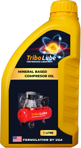 FORMULATION BY USA PERFORMANCE LUBRICANTS Tribo Lube mineral based         compresor oil 1  LITRE PERFORMANCE LUBRICANTS Tribo Lube