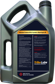 TriboLube Patented 0W-20 Synthetic Blend Engine Oil TriboLube 0W-20  TriboLube Fully Synthetic 0W-20 Modern Everyday Engine Oil is specifically formulated to provide outstanding anti-wear protection for modern petrol, light-duty diesel and LPG engines.  TriboLube Fully Synthetic 0W-20 Modern Everyday Engine Oil meets the requirements of a vast array of vehicles, offering added protection and performance over conventional mineral engine oil. The formulation also provides excellent detergent and dispersant technology, reducing sludge and deposit formation.  The engine oil you use can help reduce hydrocarbons in the environment and can reduce your operating costs as well: by getting more miles to the gallon through reduced friction in the engine, by reducing burned oil in the atmosphere, and by reducing the amount of used oil for disposal. TriboLube has documented proof that their engine oils will accomplish these goals, and you can feel confident that you are doing your best to improve our quality of life. Further, as you use less gas and oil, it is costing you less to operate, and you can expect the TriboLube lubricants to reduce your maintenance cost by providing the best lubrication you can get.  - Fully synthetic formula provides increased protection over mineral oils - Provides maximum cold start protection - Outstanding everyday protection during stop-start, city or highway driving - High quality detergents and dispersants keep your engine clean - High shear stable polymers giving excellent control of viscosity ensuring oil stays in spec for longer  Meets or exceeds the following oil industry specifications: Blend Type - Fully Synthetic Society of Automotive Engineers - SAE 0W-20  WARNING:  INGESTION - If swallowed, DO NOT INDUCE VOMITING - Rinse mouth with water; get immediate medical attention.  EYES - Flush with water for 15 minutes; get medical attention if eye irritation persists.  INHALATION - Remove exposed person to fresh air adverse effects are observed; get medical attention if symptoms occur.  SKIN - Wash with soap and water get medical attention if irritation develops.   DO NOT USE AS BREAK-IN OIL.  NOT RECOMMENDED FOR ANY WET CLUTCH APPLICATIONS.   WARNING:  - Ingestions may cause GI tract irritations or stomach discomfort. - Inhalation of oil mists or heated oils may result in respiratory tract irritation. Slip hazard when spilled. - Contains petroleum distillates. Avoid direct exposure. May cause skin or eye irritation.     ! KEEP OUT OF REACH OF CHILDREN PERFORMANCE LUBRICANTS Tribo Lube