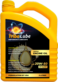 FORMULATION BY USA 5 LITRES PERFORMANCE LUBRICANTS Tribo Lube ENGINEERED TO: Maximize Fuel Efficiency Minimize Friction & Wear Increase Part & Engine Life Reduce Operating Temperature Cling to Critical Areas without Drag Perform Under Extreme Pressure & Heat DESIGNED FOR: Carbureted, Fuel Injected, Turbocharged, and Supercharged Engines API SL/CF MINERAL ENGINE OIL