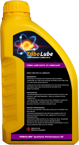 ! KEEP OUT OF REACH OF CHILDREN TRIBO LUBE MOTO 4T LUBRICANT  DESCRIPTION SUPER MULTI-GRADE HIGH-PERFORMANCE MINERAL LUBRICANT OIL FOR FOUR-STROKE MOTORCYCLES USED FOR CITY AND OPEN-ROAD DRIVING  COMPLIES WITH THE REQUIREMENTS OF THE MAIN AMERICAN, EUROPEAN AND ASIA FOUR-STROKE MOTORCYCLE MANUFACTURERS.  APPLICATIONS - RECOMMENDED FOR FOUR-STROKE MOTORCYCLES OF ANY CAPACITY AND PERFORMANCE , DRIVING UNDER SEVERE CONDITIONS. - SUITABLE FOR MOTORCYCLES WITH COMBINED LUBRICANT FOR THE ENGINE , GEARBOX AND  WET CLUTCH ALSO SUITABLE FOR DRY CLUTCH MOTORCYCLES  PRODUCT PERFORMANCE -ITS HIGH DETERGENCY ENSURES EXCELLENT CLEANING FOR THE PISTON -PROVIDES APPROPRIATE PROTECTION DURING START-UP AND HIGH PROTECTION OF THE LUBRICANT FILM AT HIGH TEMPERATURES. -EXCELLENT LUBRICATION AT ALL TIMES OF YEAR , ENSURING MAXIMUM PROTECTION AGAINST ENGINE SEIZING -PROTECTS THE GEARS IN THE GEAR BOX,MINIMIZING CLUTCH PLATE SLIPPAGE AND LOSS OF POWER  TRIBOLUBE Synthetic Performance Oil TRIBO LUBE MOTO 4T LUBRICANT  PERFORMANCE LUBRICANTS Tribo Lube